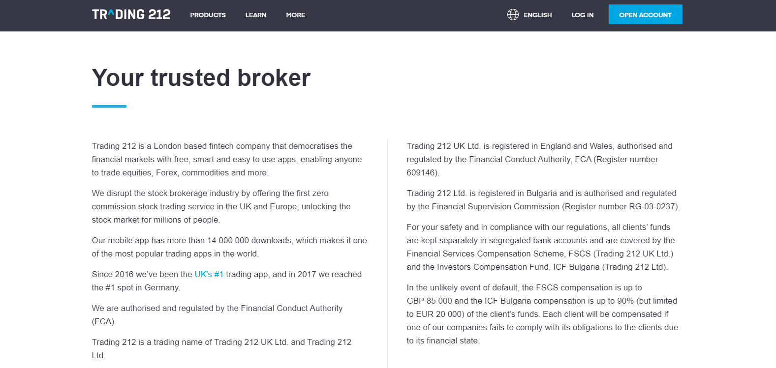Trading 212 regulation Trading 212 regulation